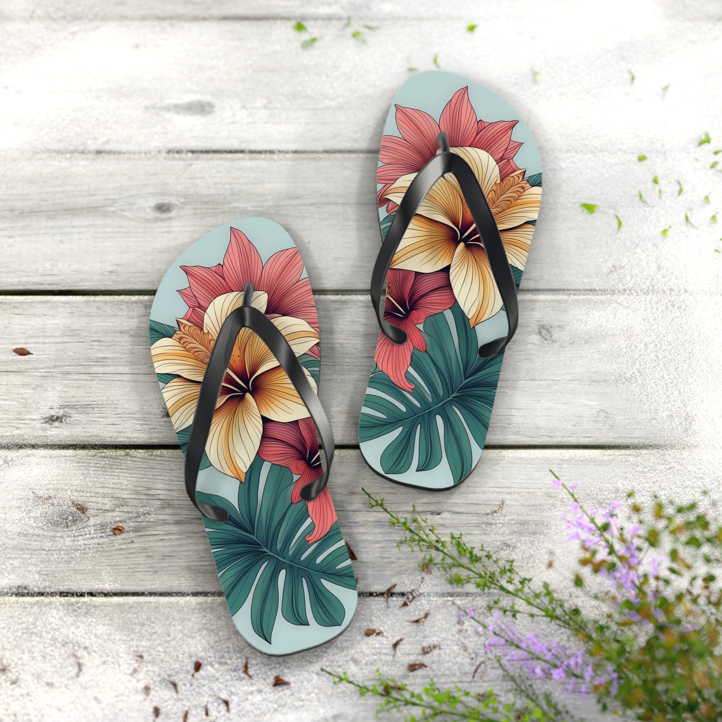 "Tropicali" Flip Flops