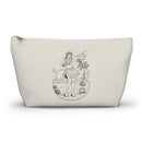 "Hula Girl" Accessory Pouch w T-bottom