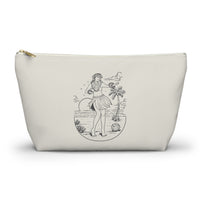 "Hula Girl" Accessory Pouch w T-bottom