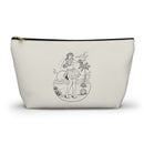"Hula Girl" Accessory Pouch w T-bottom