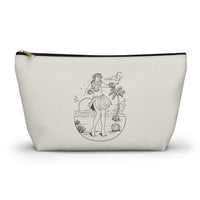 "Hula Girl" Accessory Pouch w T-bottom