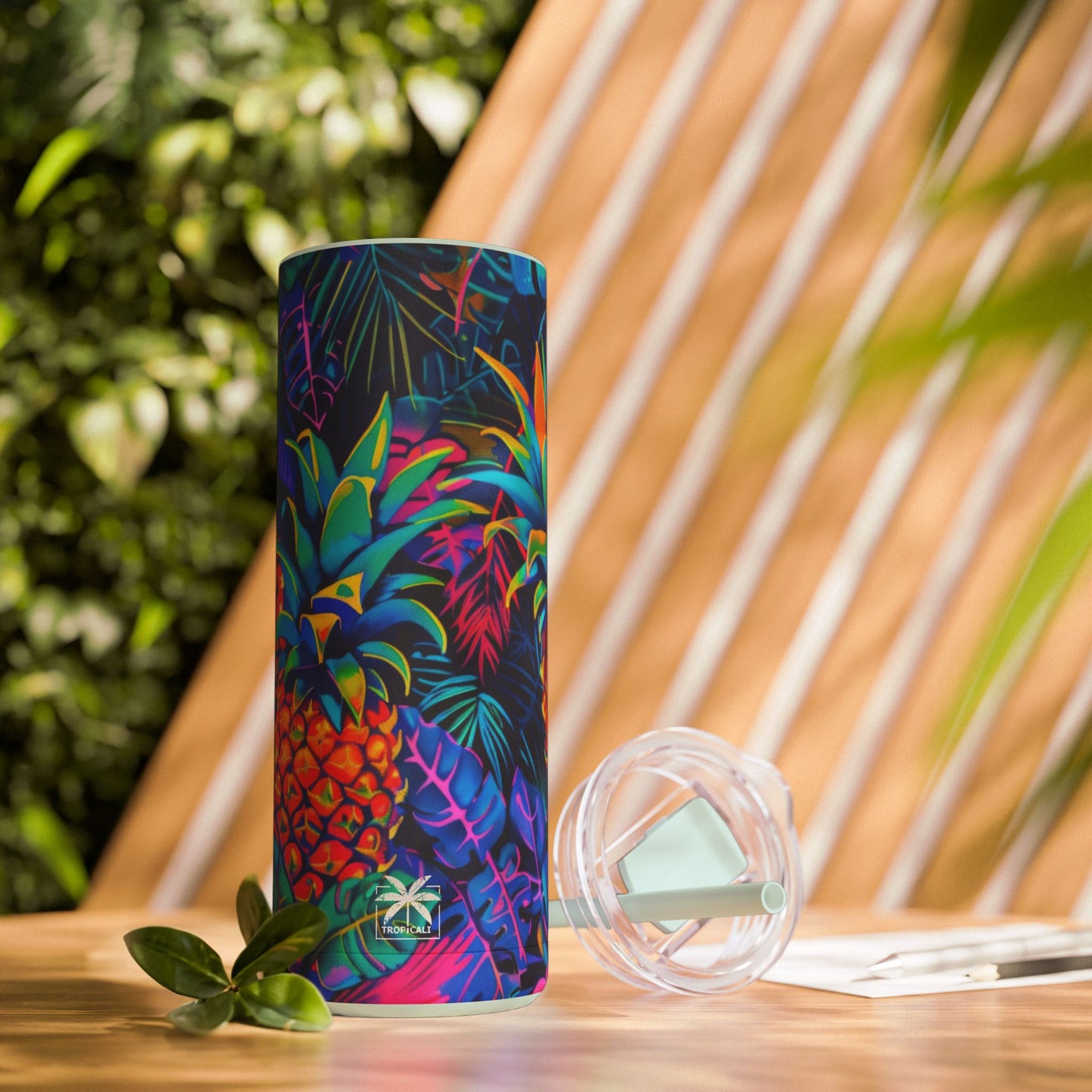 "Neon Pineapple" Tumbler, 20oz