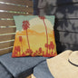 "Vintage California " Outdoor Pillow