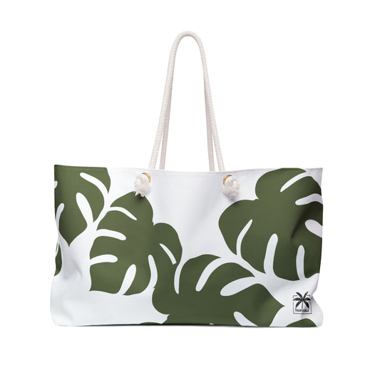 "Monstera"  Beach Bag