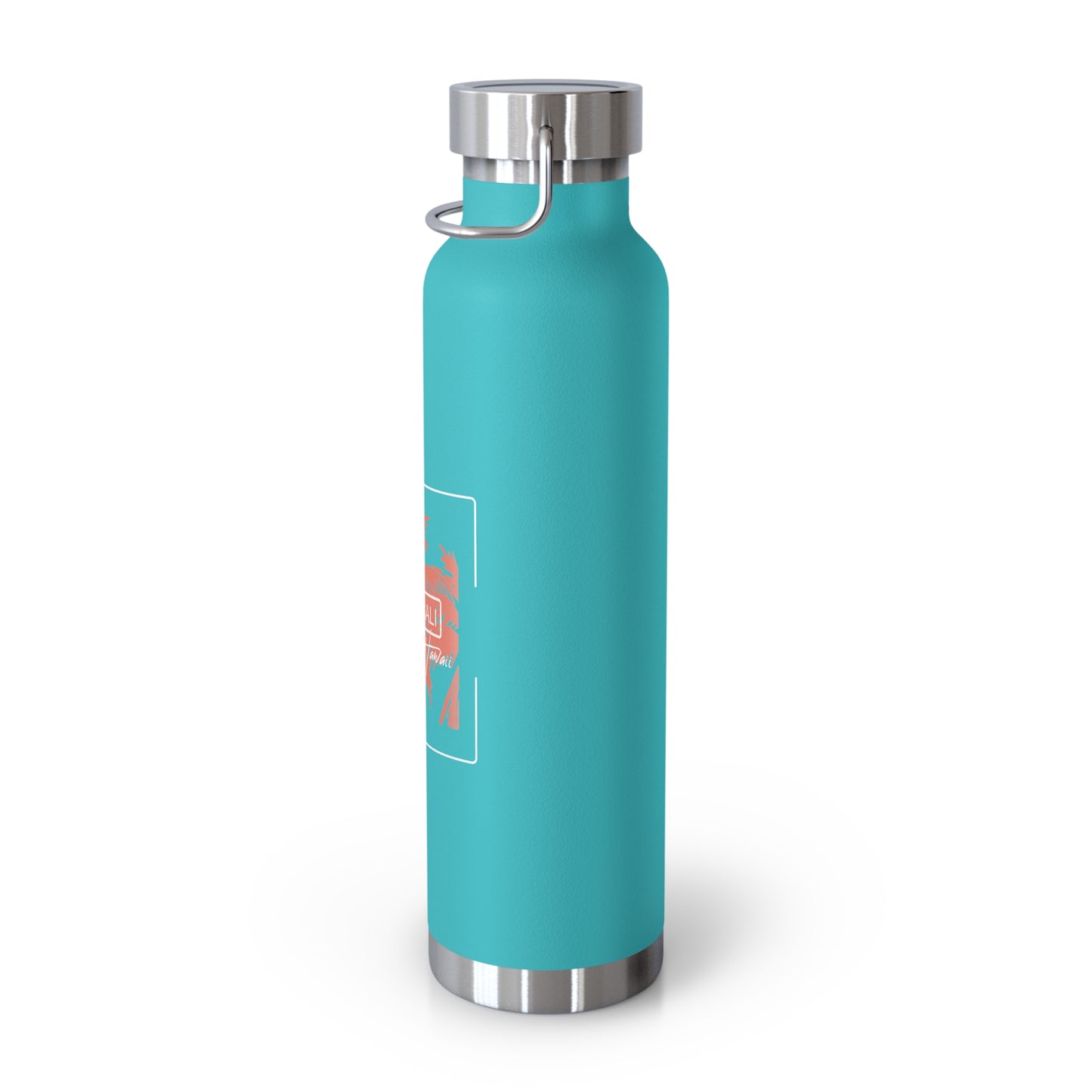 Tropicali Hawaii Copper Insulated Bottle with cap, 22oz