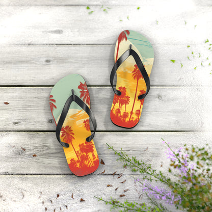 "Vintage California" Flip Flops