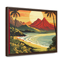 "Exotic Island" Canvas Wrap