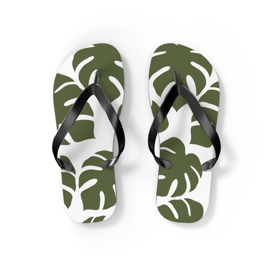"Monstera" Flip Flop