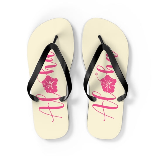 "Aloha" Flip Flops