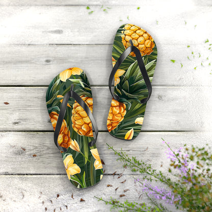 "The Pineapple" Flip Flops