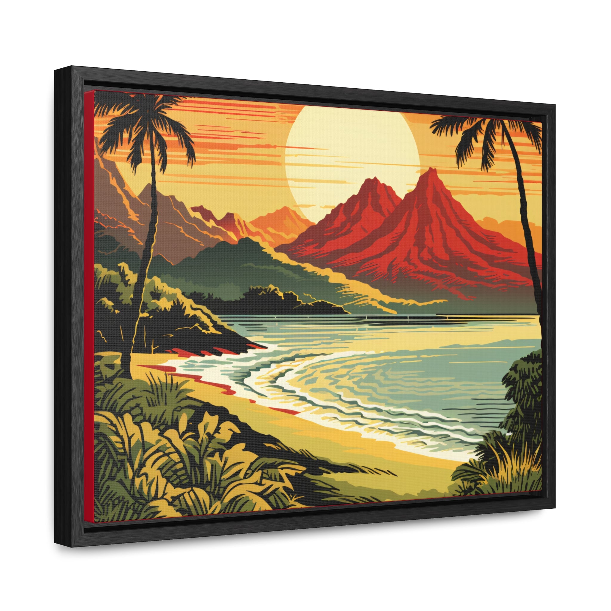 "Exotic Island" Canvas Wrap