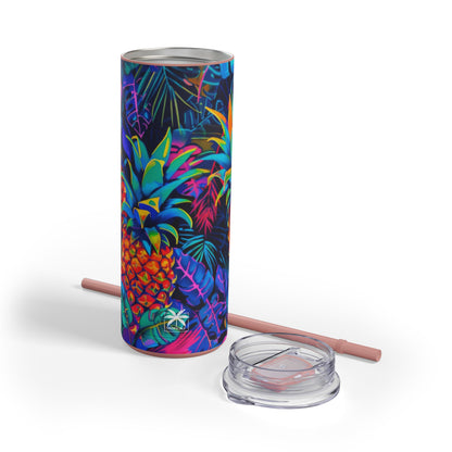 "Neon Pineapple" Tumbler, 20oz