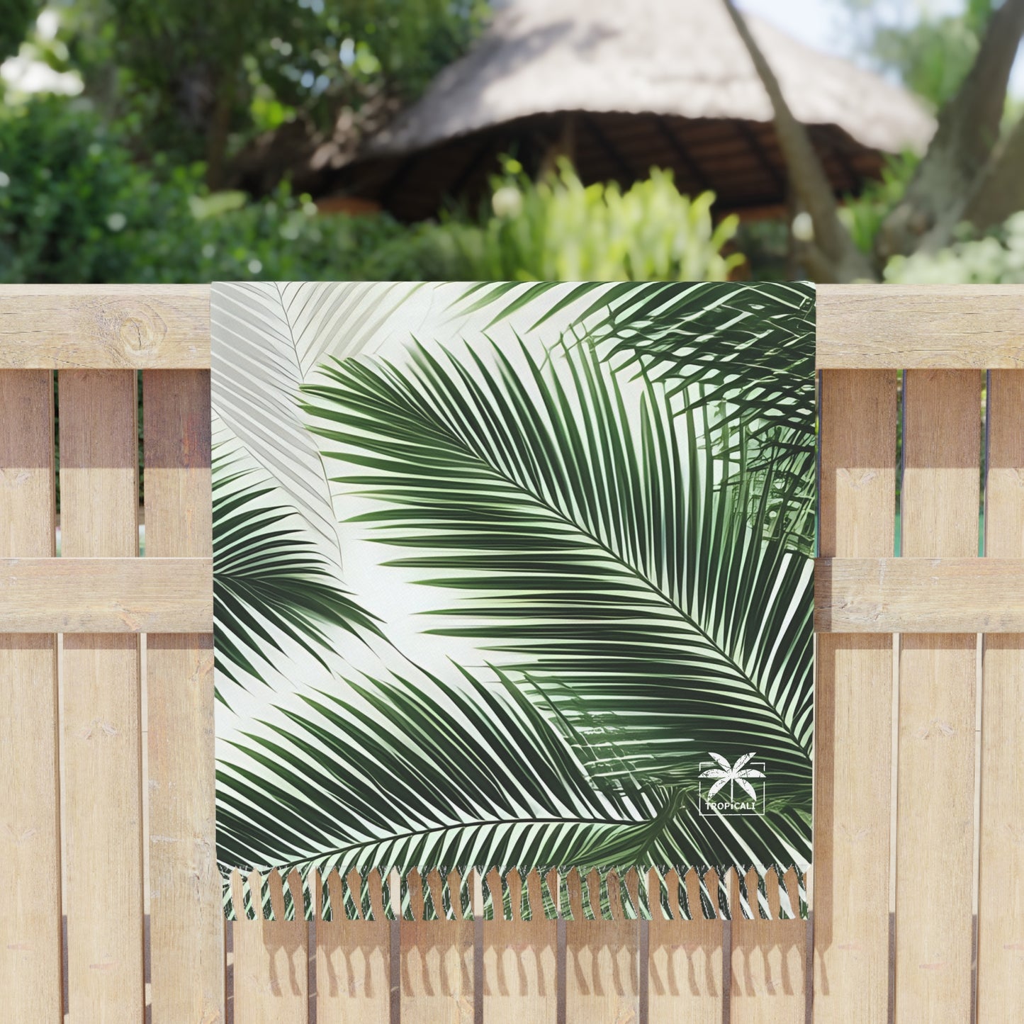 "The Palm Leaf" Beach Cloth