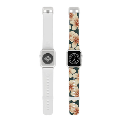 "The Plumeria" Watch Band for Apple Watch