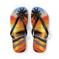 "Hawaiian Sunset" Flip Flops