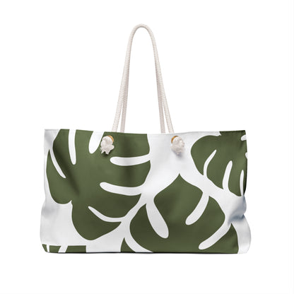 "Monstera"  Beach Bag