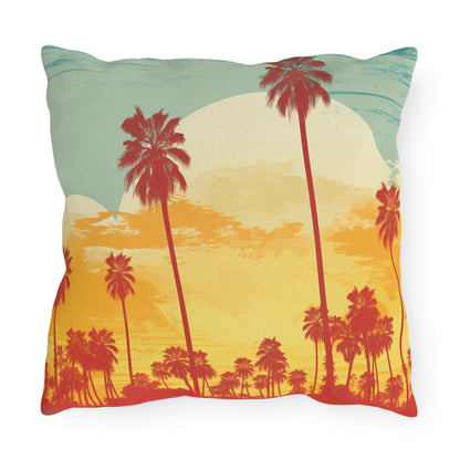 "Vintage California " Outdoor Pillow