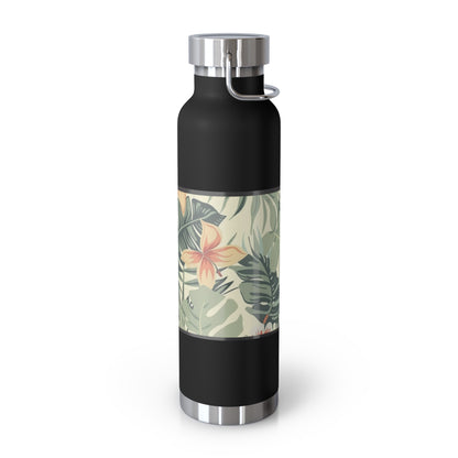 Tropicali Copper Insulated Bottle with cap, 22oz