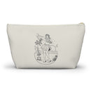 "Hula Girl" Accessory Pouch w T-bottom