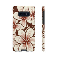 "The Plumeria" Phone Case - Mono Red