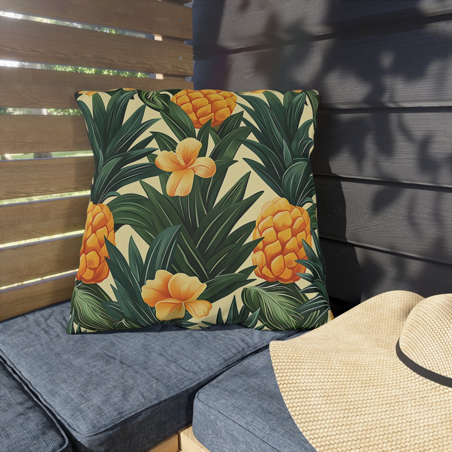 "The Pineapple" Outdoor Pillow