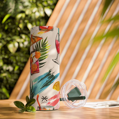 "Tropical Refreshments" Tumbler, 20oz