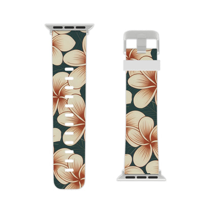 "The Plumeria" Watch Band for Apple Watch