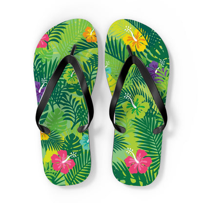 "The Tropics" Flip Flops