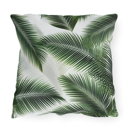 "The Palm Leaf" Outdoor Pillow