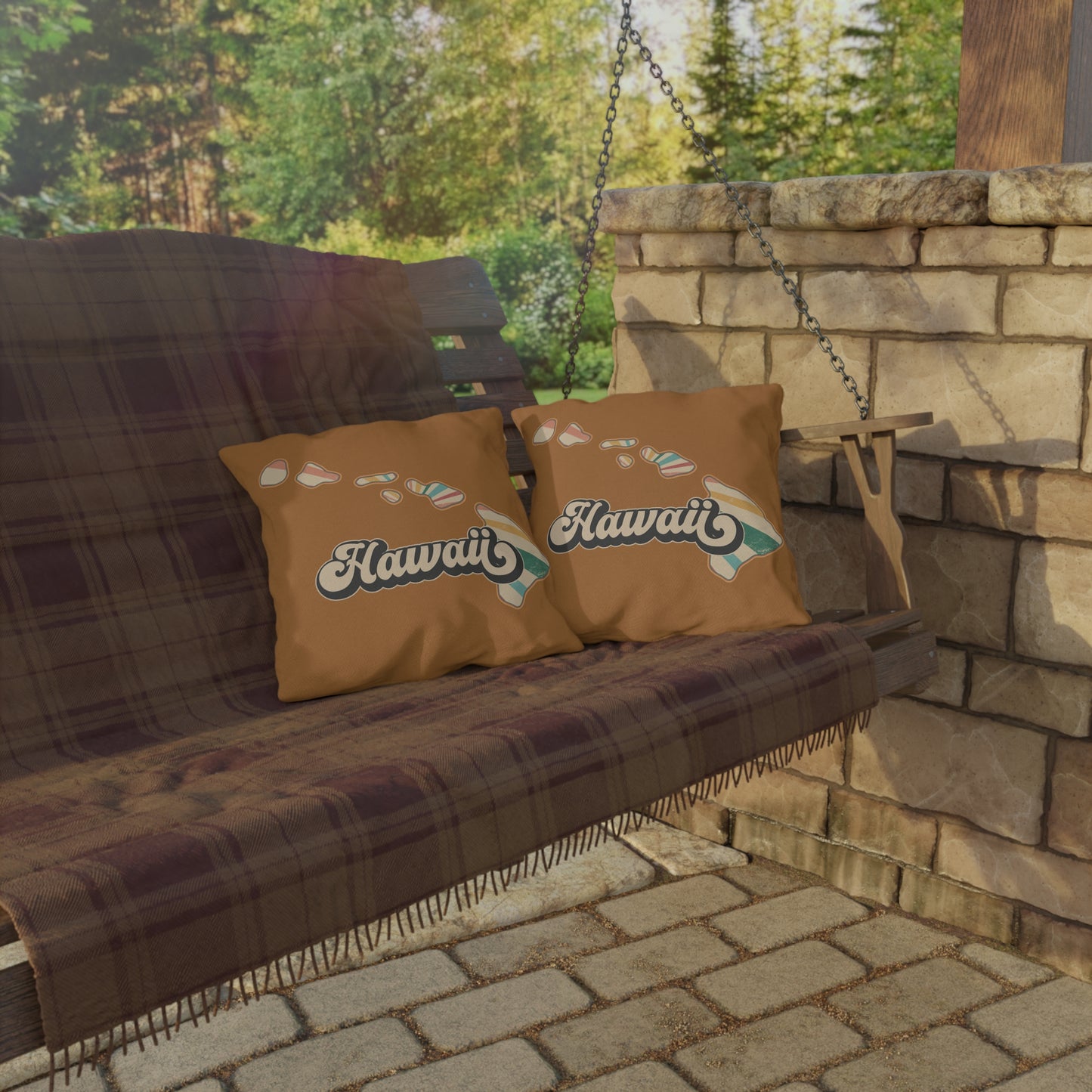 "The Islands" Outdoor Pillow