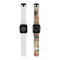 "Hibiscus in Watercolors" Watch Band for Apple Watch